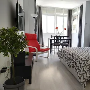  Apartamento Amplio Estudio,vista Mar Y Montaña, A Pasos Del Centro